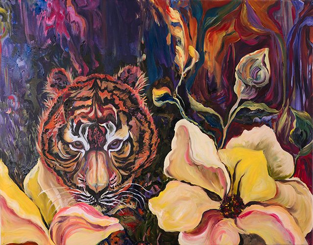 Painting by Beverly Walker
