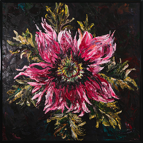Painting by Beverly Walker